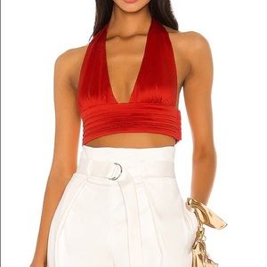 Camila Coelho Collection Dylla Halter Top